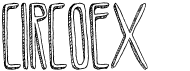 preview image of the Circoex font