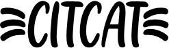 preview image of the Citcat font