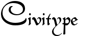 preview image of the Civitype FG font