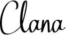 preview image of the Clana font