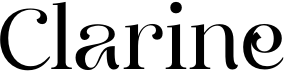 preview image of the Clarine font