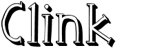 preview image of the Clink font