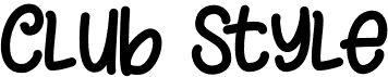 preview image of the Club Style font