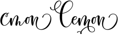 preview image of the Cmon Lemon font