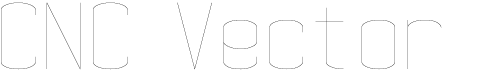 preview image of the CNC Vector font