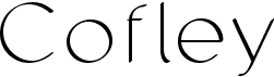 preview image of the Cofley font