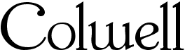 preview image of the Colwell font