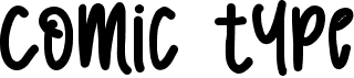 preview image of the Comic Type font