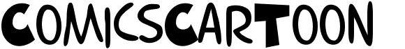 preview image of the ComicsCarToon font
