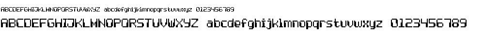 preview image of the Computer Pixel-7 font