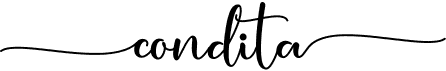 preview image of the Condita font