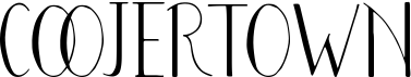 preview image of the Coojertown font