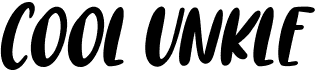 preview image of the Cool Unkle font