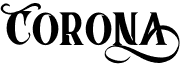 preview image of the Corona font