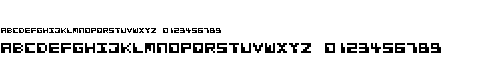 preview image of the Cosmic Alien font