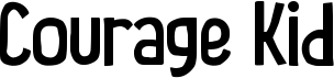 preview image of the Courage Kid font