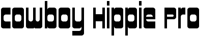 preview image of the Cowboy Hippie Pro font