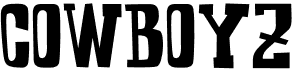 preview image of the Cowboyz font
