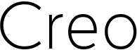 preview image of the Creo font