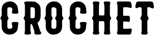 preview image of the Crochet font