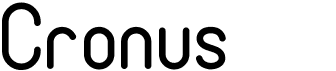 preview image of the Cronus font