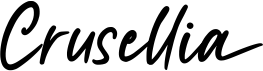 preview image of the Crusellia font
