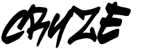 preview image of the Cruze font