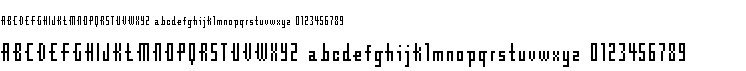 preview image of the CubeBitmap font