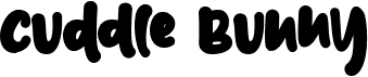 preview image of the Cuddle Bunny font