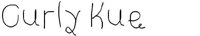 preview image of the Curly Kue font