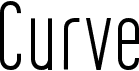 preview image of the Curve font
