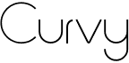 preview image of the Curvy font