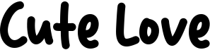 preview image of the Cute Love font