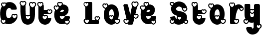 preview image of the Cute Love Story font