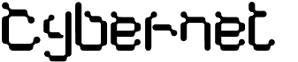 preview image of the Cybernet font