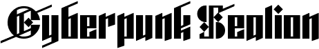 preview image of the Cyberpunk Sealion font
