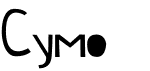 preview image of the Cymo font