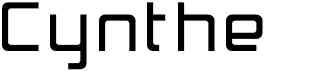 preview image of the Cynthe font