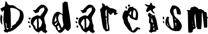 preview image of the Dadareism font