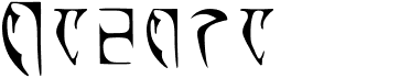 preview image of the Daedra font