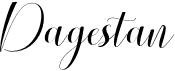 preview image of the Dagestan font