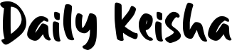preview image of the Daily Keisha font