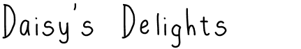 preview image of the Daisy's Delights font