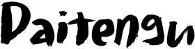 preview image of the Daitengu font