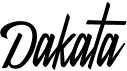 preview image of the Dakata font