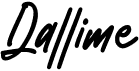 preview image of the Dallime font