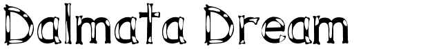 preview image of the Dalmata Dream font
