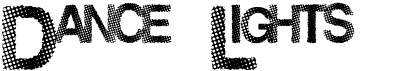 preview image of the Dance Lights font