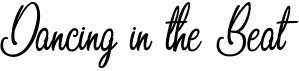 preview image of the Dancing in the Beat font