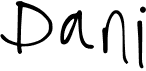 preview image of the Dani font